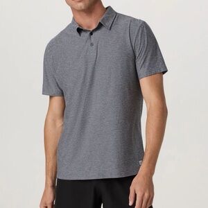 Vuori Men’s Strato Tech Polo | Grey | Large